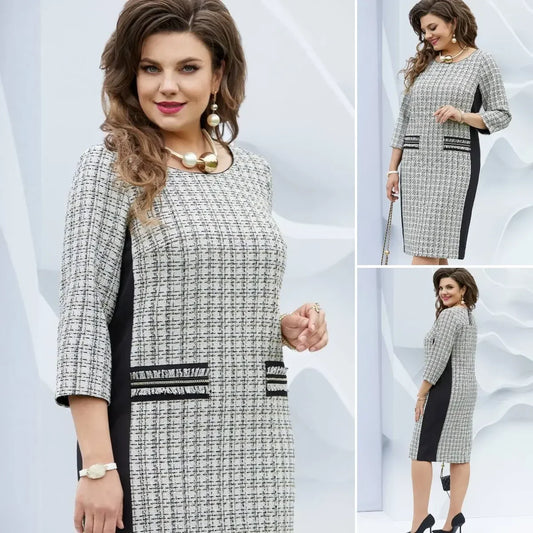 2024 Novo vestido elegante fino de alta qualidade