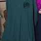 Vestido elegante com gola redonda