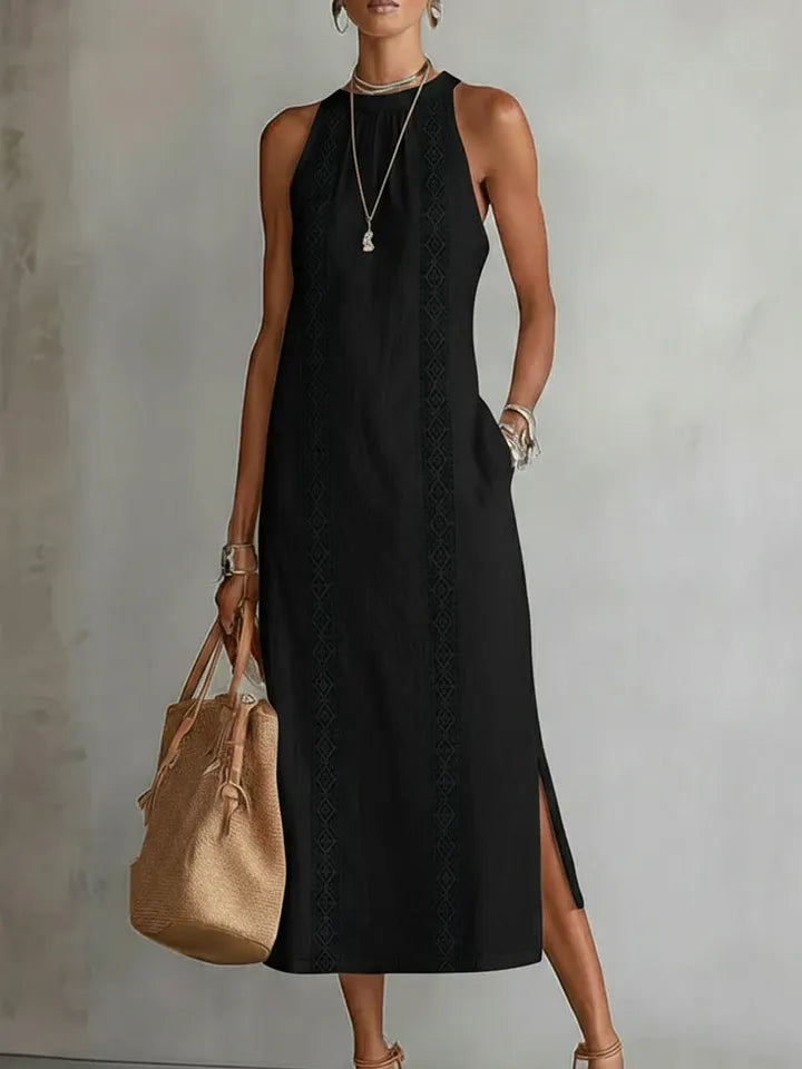 Brena - Vestido Midi de Linho Breezy