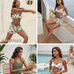 ⏰ Tankini de 3 peças com calções 🔥