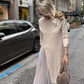 vestido de tule de malha