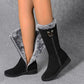 Botas quentes para mulher