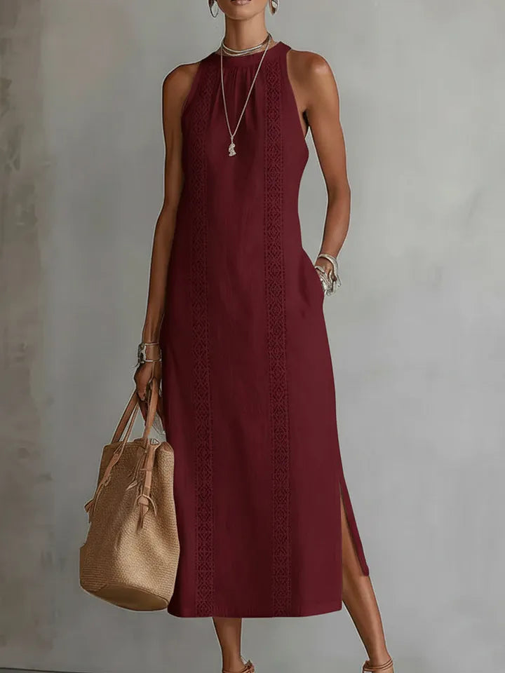 Brena - Vestido Midi de Linho Breezy