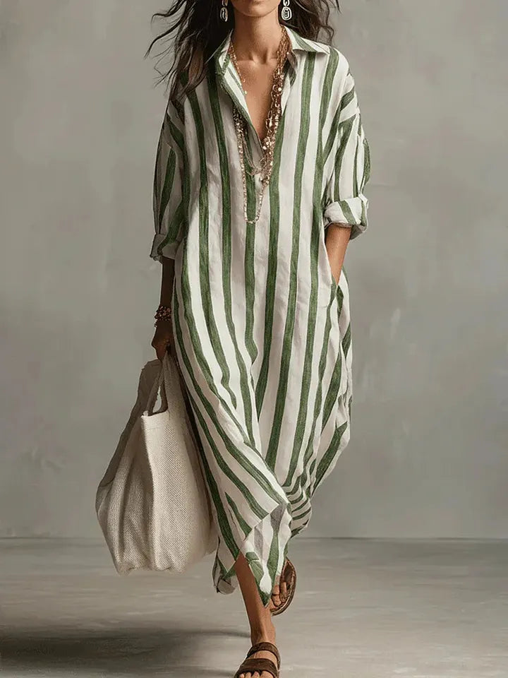 Novo Vestido Camisário Longo, Confortável e Elegante (2026)