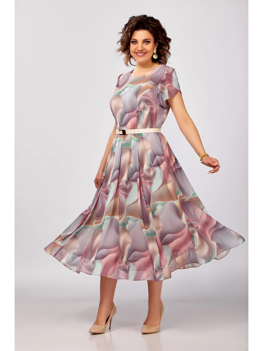 🔥🥰[S-5XL] Vestido de chiffon novo e elegante de alta qualidade