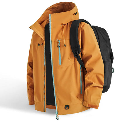 【S-3XL】🍁Casaco desportivo impermeável com capuz para uso no exterior