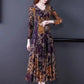 Vestido elegante com decote em V