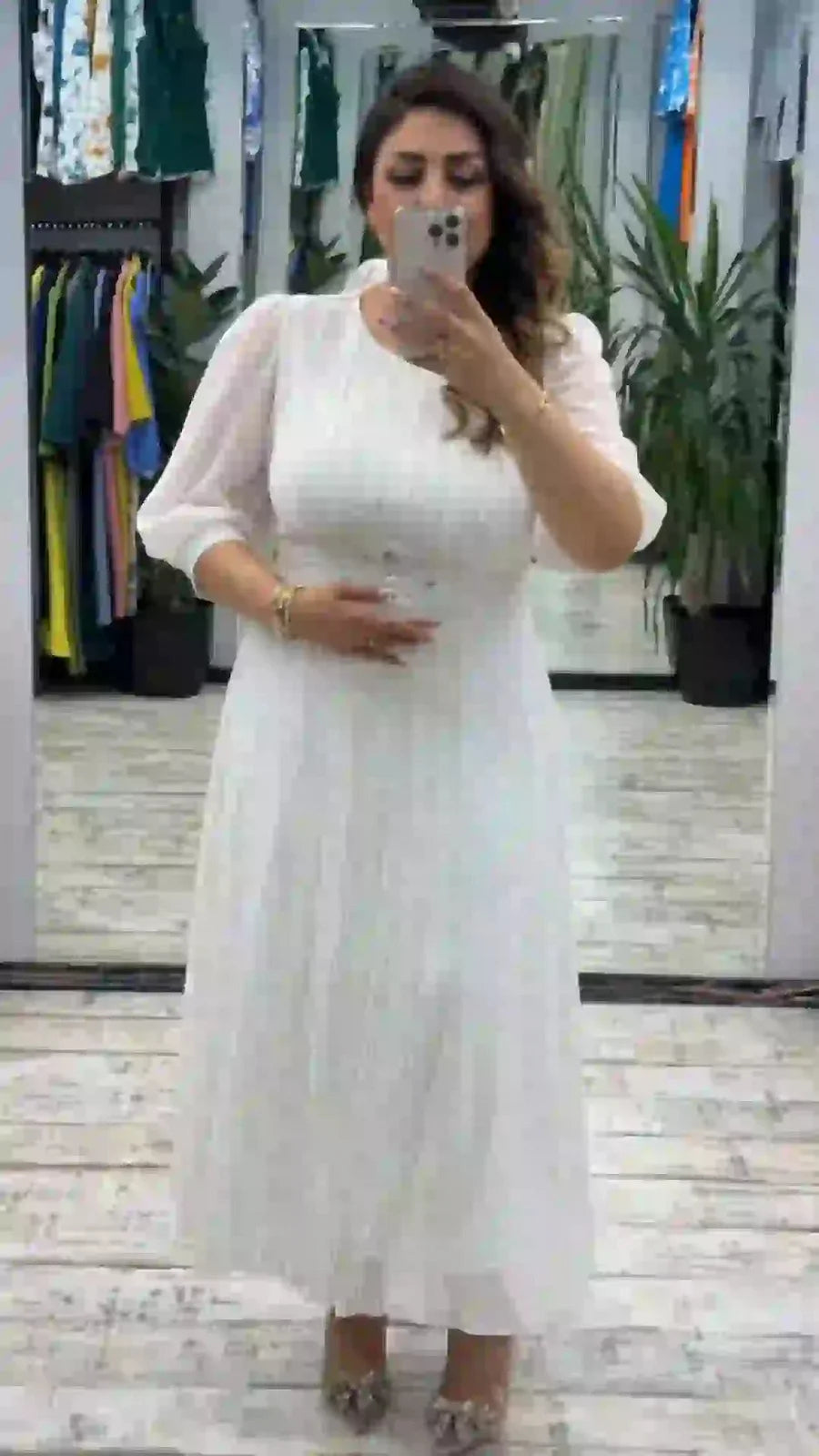 👗[S-5XL] Novo vestido da moda, design clássico, elegante e simples