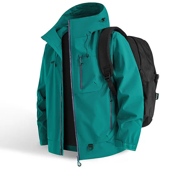 【S-3XL】🍁Casaco desportivo impermeável com capuz para uso no exterior
