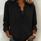 Camisola de mulher elegante de algodão com mangas compridas