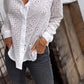 Camisa de renda branca
