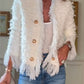 Casaco Cardigan Elegante com Borlas para Mulher