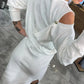 Vestido feminino de duas peças