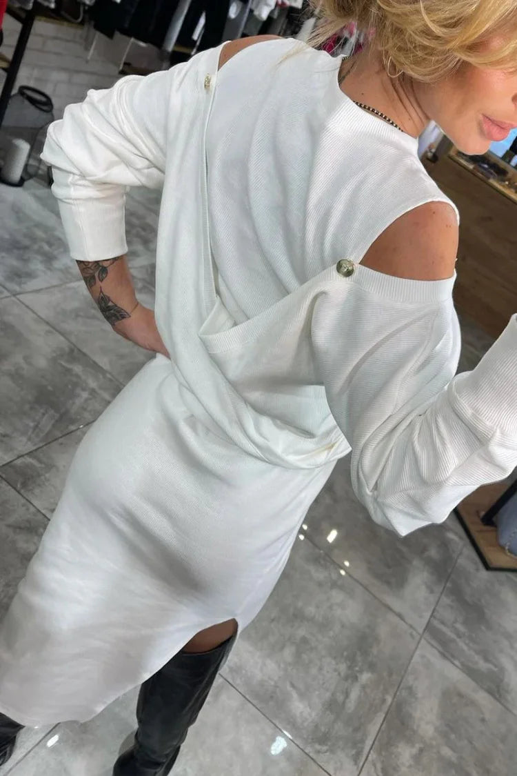 Vestido feminino de duas peças