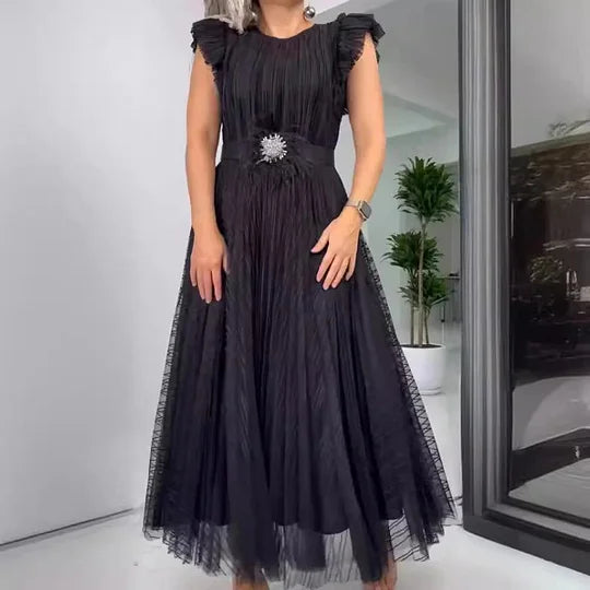 【S-5XL】🥰✨ Vestido de chiffon slim fit 2025