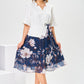 🌸[S-5XL]Vestido de algodão e seda de alta qualidade