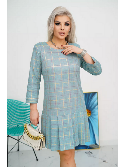 🔥【S-5XL】💜💚Vestido moderno de alta qualidade