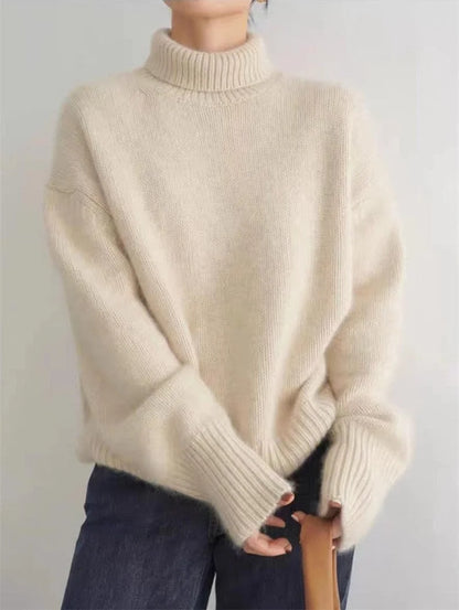 Camisola folgada com toque macio