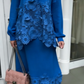 Conjunto de malha com renda
