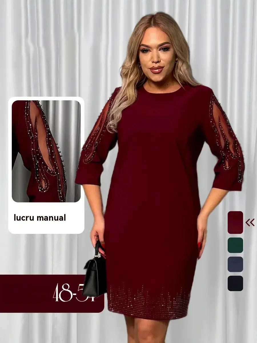 Novo vestido elegante da moda