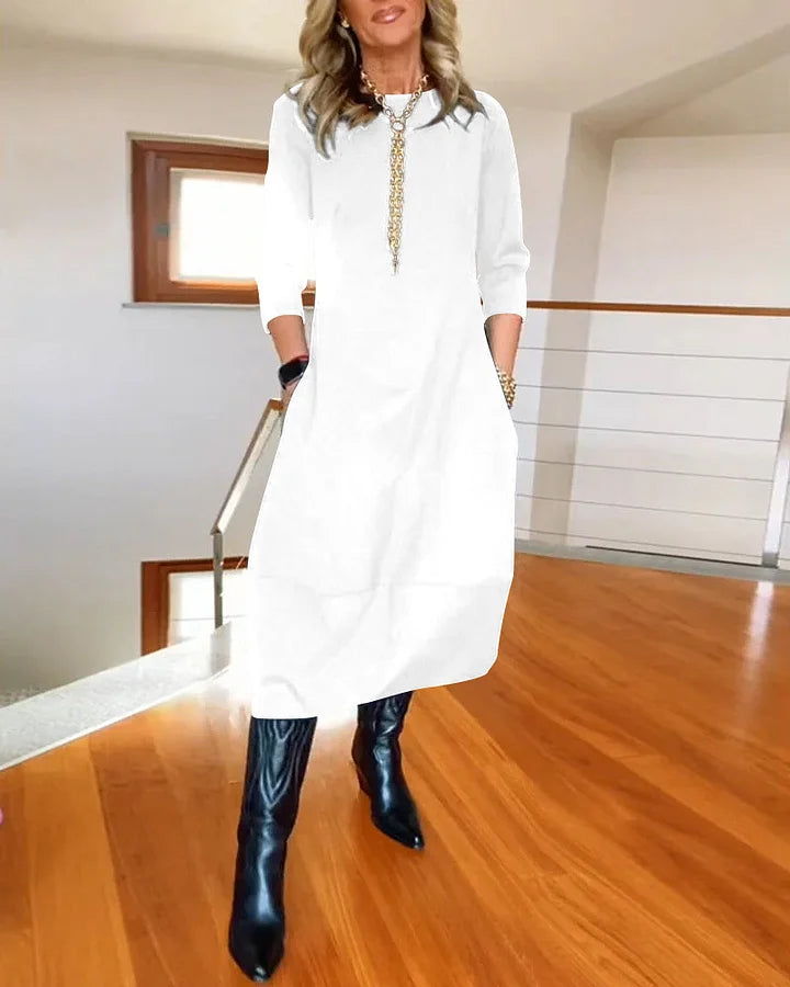 Vestido casual e elegante