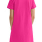🔥🔥🔥🔥Vestido de senhora de cor sólida com decote quadrado e bolso