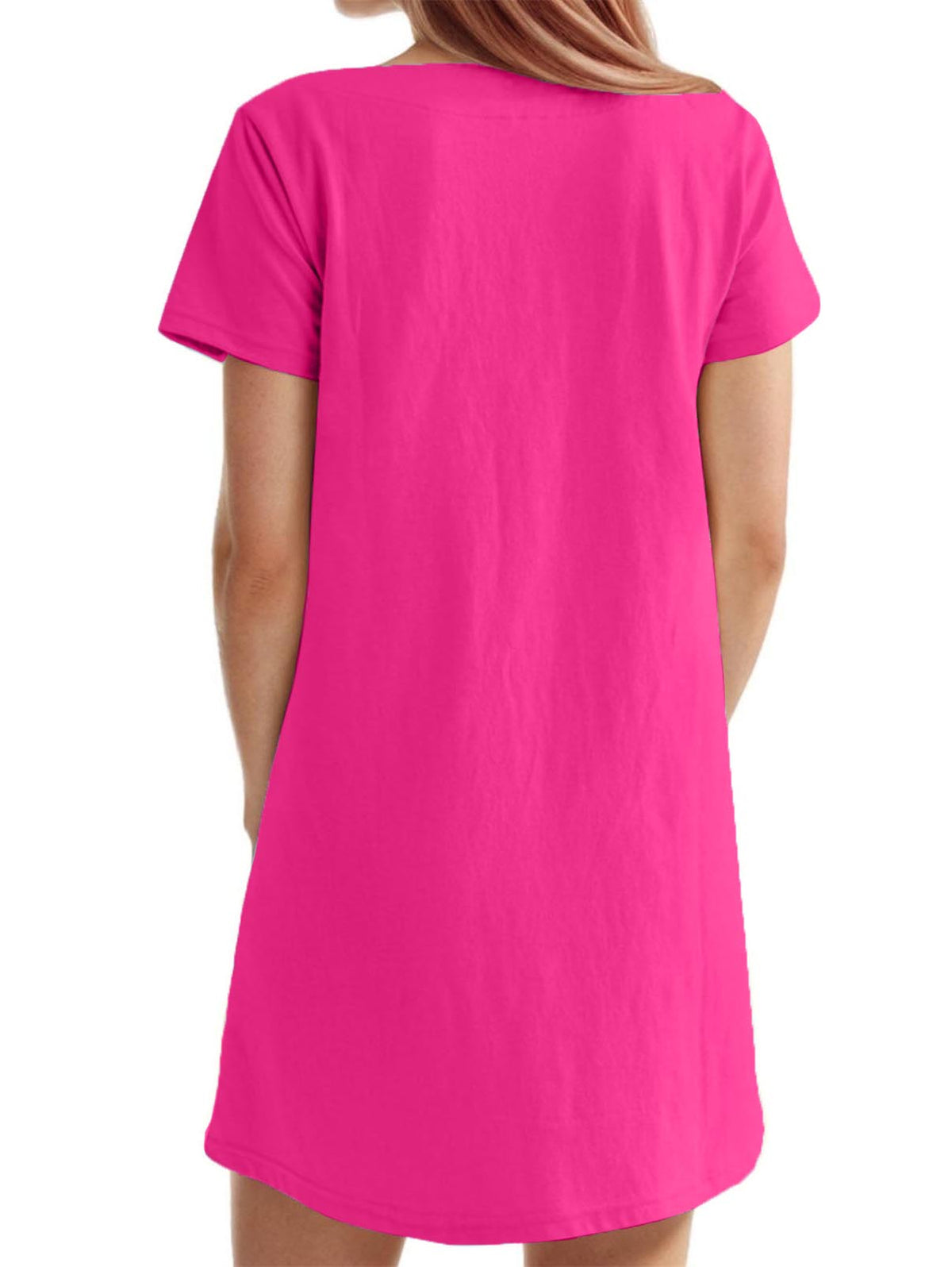 🔥🔥🔥🔥Vestido de senhora de cor sólida com decote quadrado e bolso