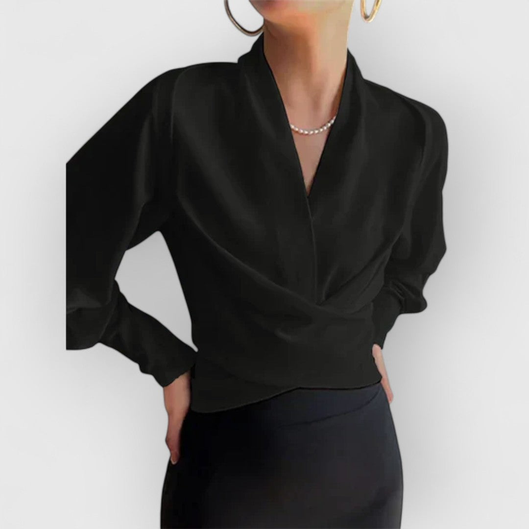 Blusa elegante de outono 2025