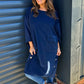 Vestido solto casual da moda 2024