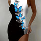 Vestido colete estampado 2025