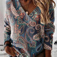 Sweatshirt de mulher com estampado plus size outono/inverno