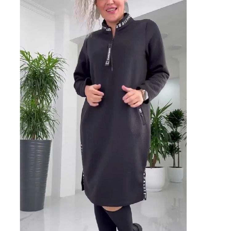 2024 vestido solto casual