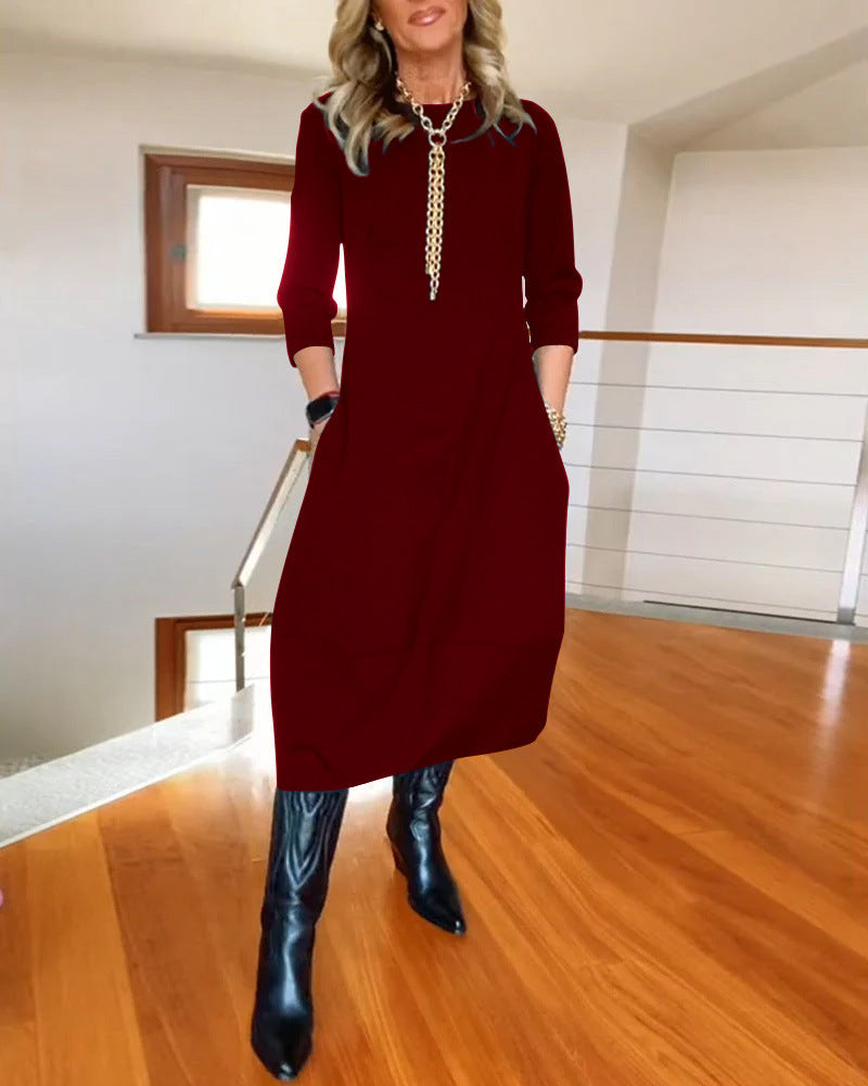Vestido casual e elegante