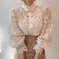 Camisa de renda vintage