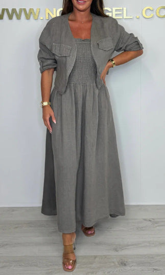 Vestido de linho 2025
