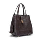 Bolsa de senhora CH, bolsa de balde, grande capacidade, temperamento luxuoso