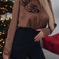 Camisa casual elegante Rosa