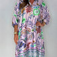 Vestido midi de cetim para mulher