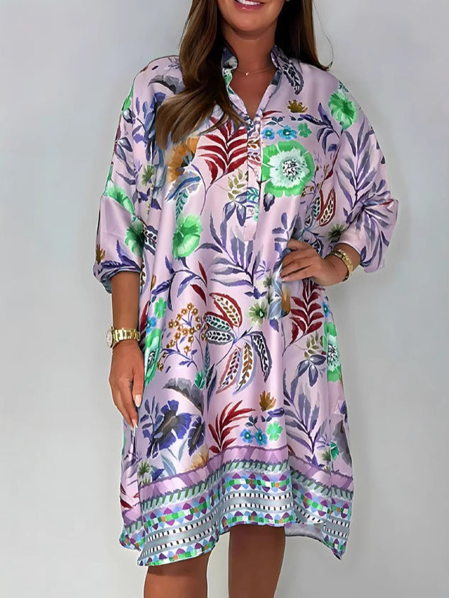 Vestido midi de cetim para mulher