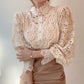 Camisa de renda vintage