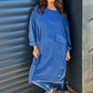 Vestido solto casual da moda 2024