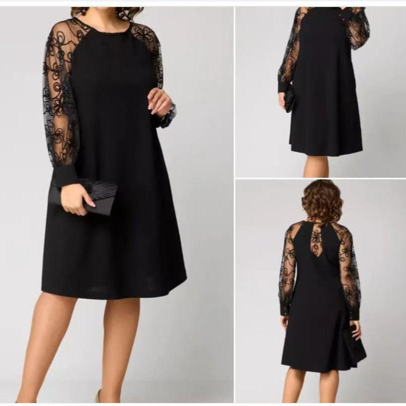 Vestido clássico preto