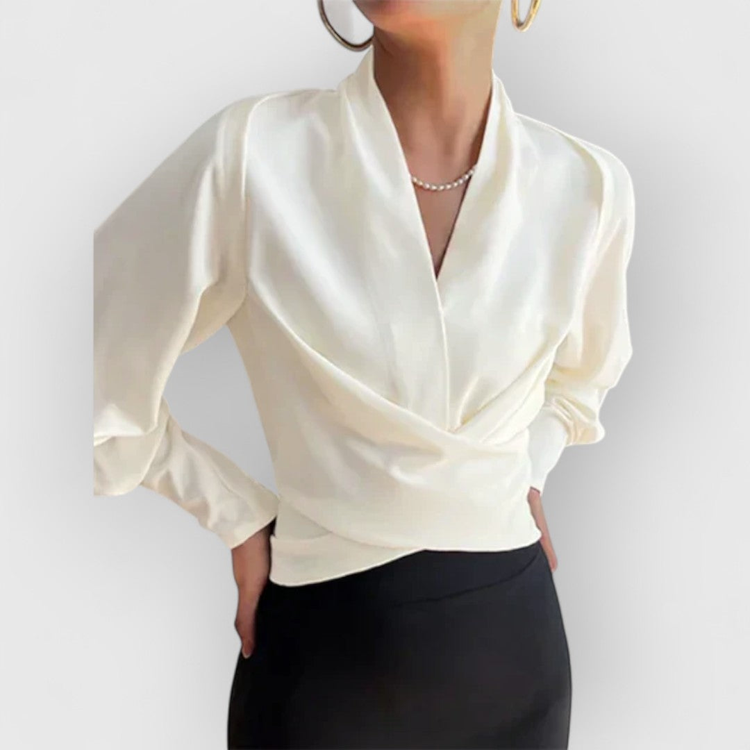 Blusa elegante de outono 2025