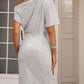 Promoção imperdível - Vestido justo de um ombro só para mulher