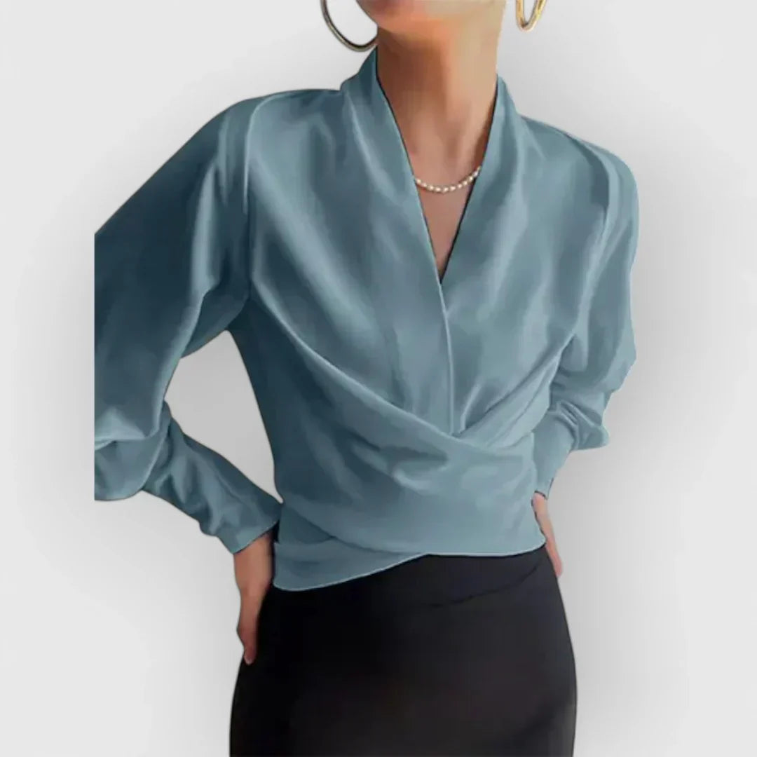 Blusa elegante de outono 2025