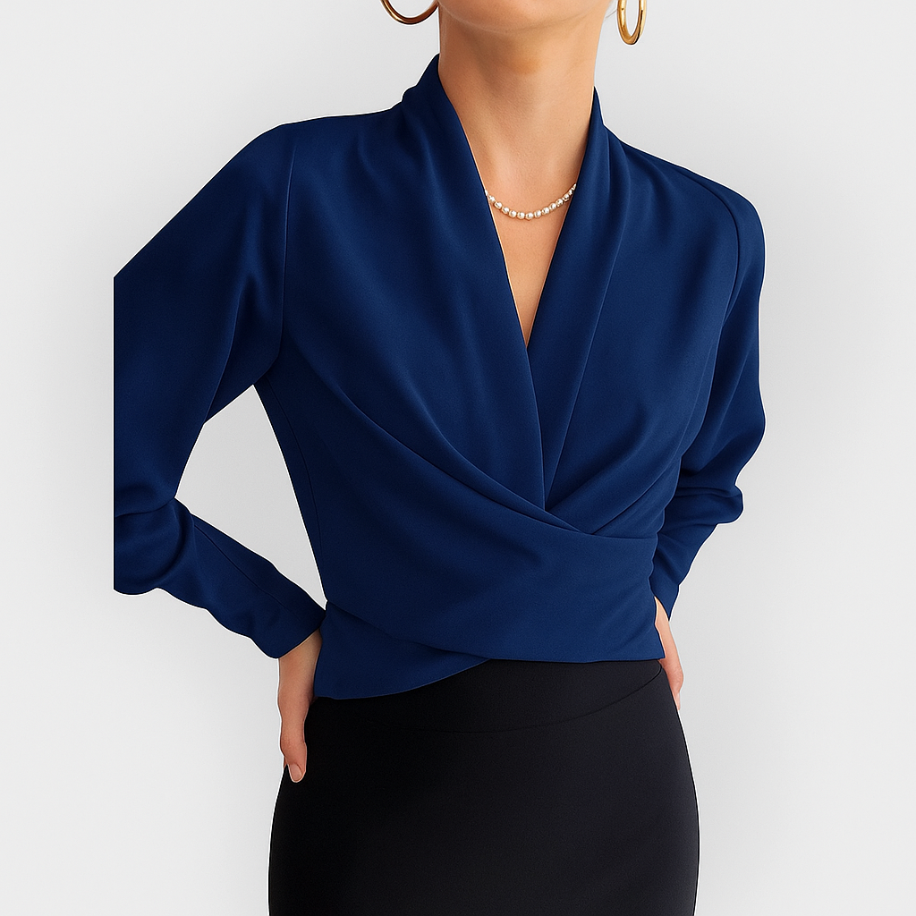 Blusa elegante de outono 2025