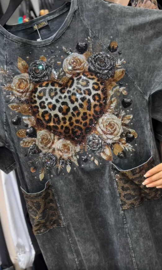 Vestido de menina retro solto e confortável com estampa de verão