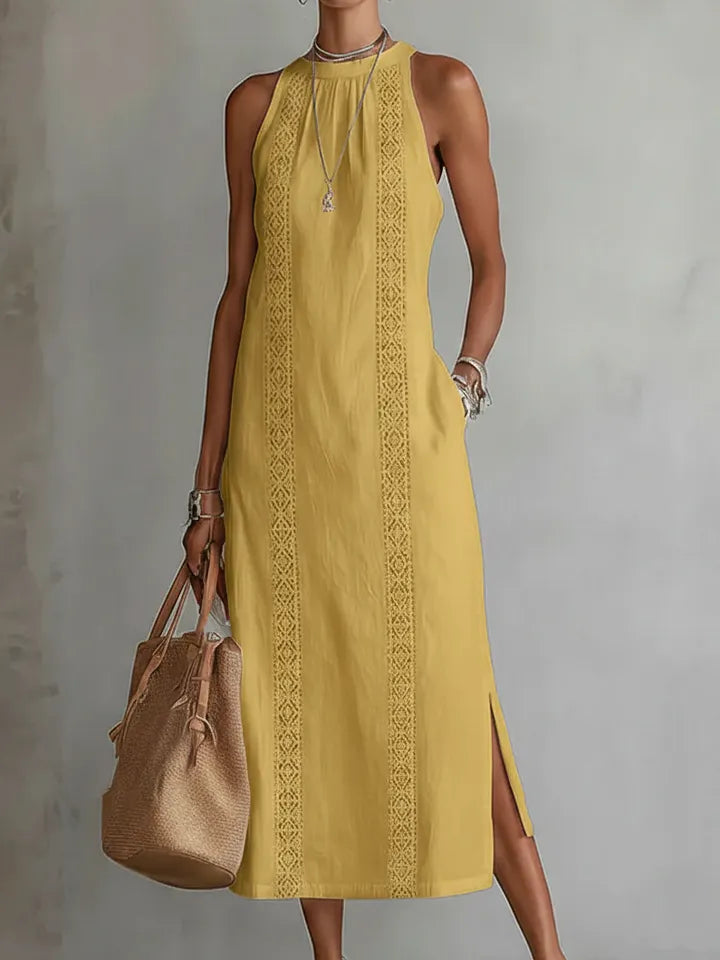 Brena - Vestido Midi de Linho Breezy