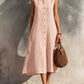 Vestido feminino simples sem mangas