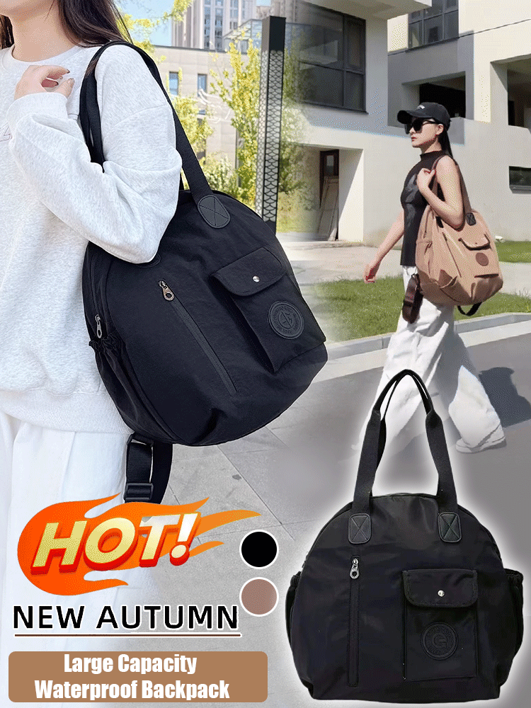 🎁 Mochila impermeável de grande capacidade
